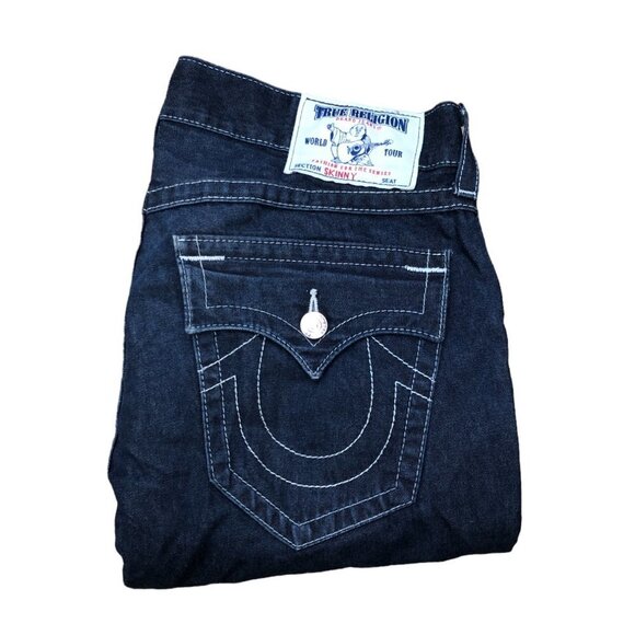 Vintage True Religion Jeans Size 34 SKINNY - Picture 1 of 6
